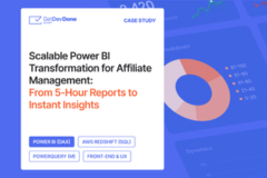 Power BI Transformation for Affiliate Agency